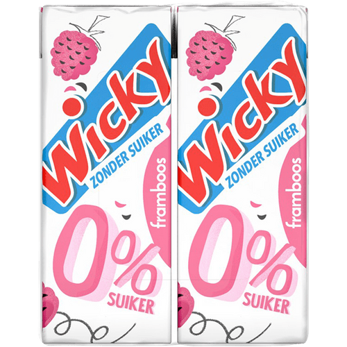 Limonade Wicky  zonder suiker VERSCHILLENDE SMAKEN