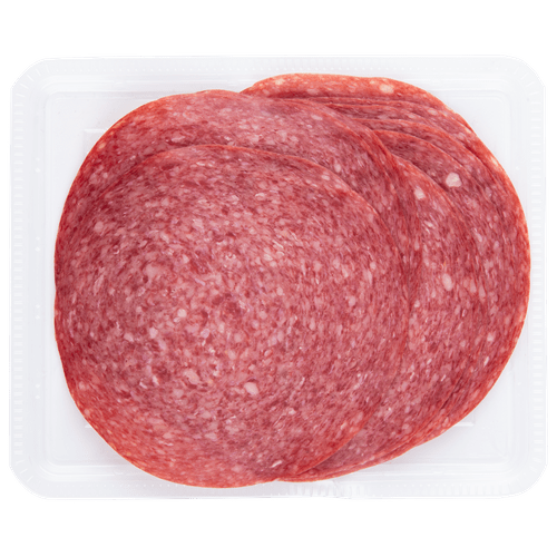 Broodbeleg runder salami 100gr
